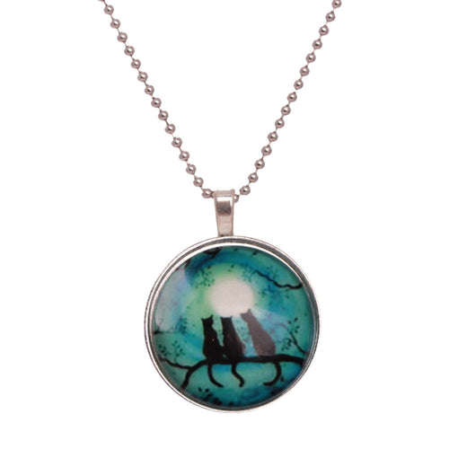 Cat Pendant Necklace